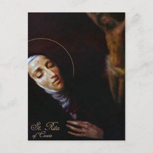 St. Rita of Cascia Postcard
