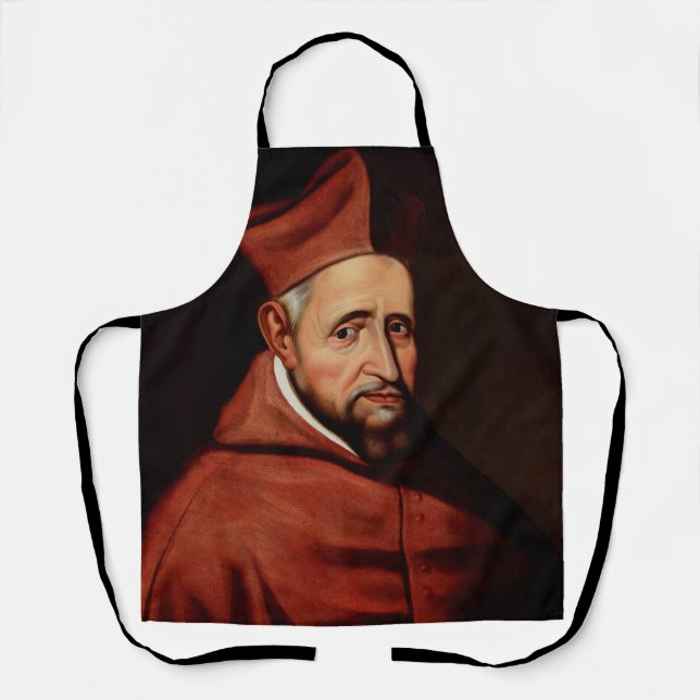 St. Robert Bellarmine Patron of Canon Lawyers Apron (Front)