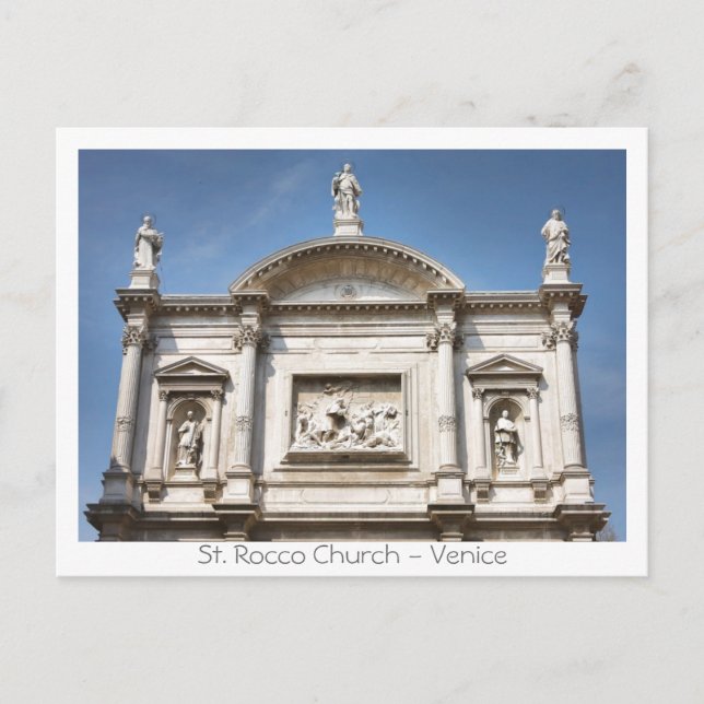 St. Rocco Church Postcard (Front)