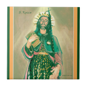 St. Rocco - San Rocco - St. Roch Ceramic Tile