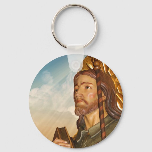 St. Rocco - San Rocco -  St. Roch Saint Keychain (Front)