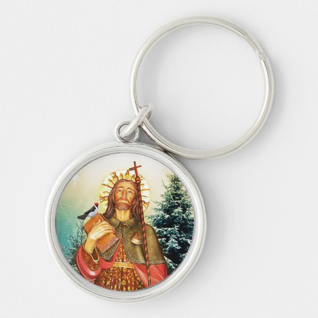 St. Rocco St. Roch San Rocco Key Ring (Front)