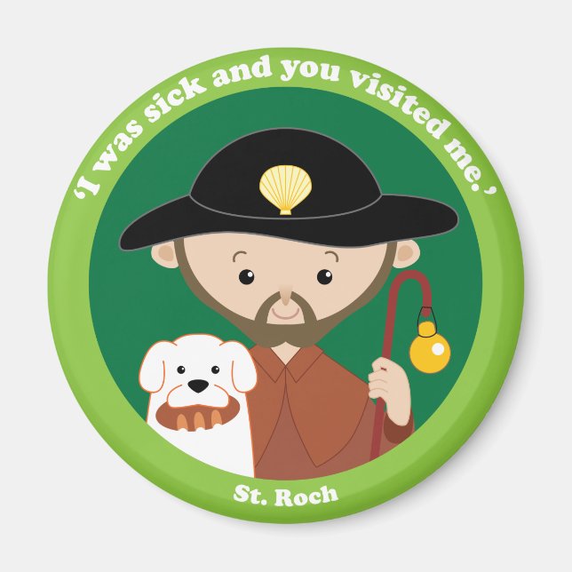 St. Roch Magnet (Front)