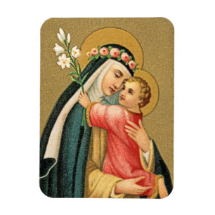 St. Rose of Lima and the Christ Child (M 023) Magnet