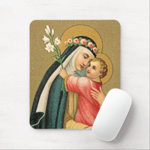 St. Rose of Lima and the Christ Child (M 023) Mouse Pad