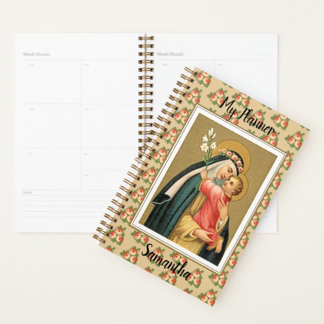 St. Rose of Lima and the Christ Child (M 023) Planner (Display)