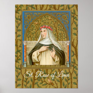 St. Rose of Lima (BK 020) Poster