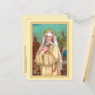 St. Rose of Lima by Night (M 024) Postcard