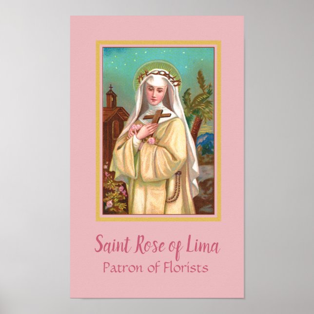 St. Rose of Lima by Night (M 024) Poster (Front)