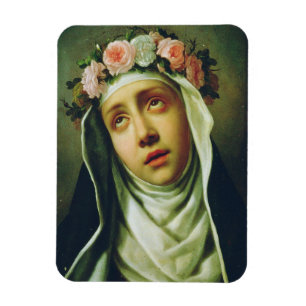 St. Rose of Lima The Angel of Peru Fine Art  Magnet