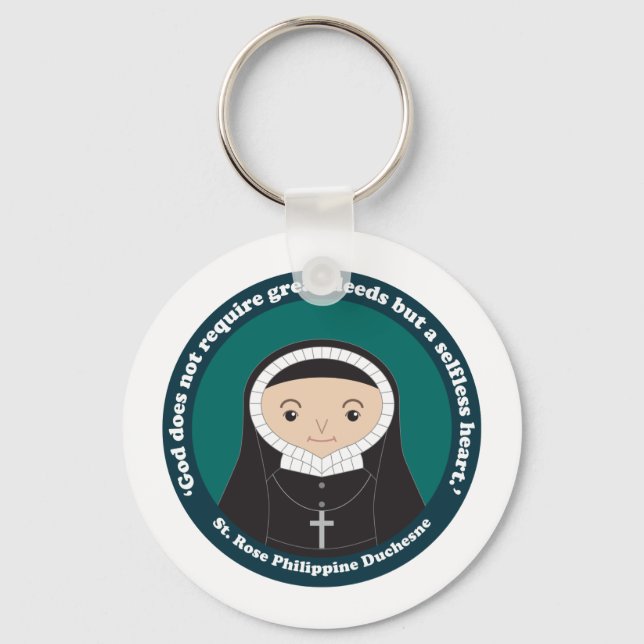 St. Rose Philippine Duchesne Key Ring (Front)