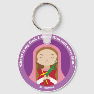St. Sabina Key Ring