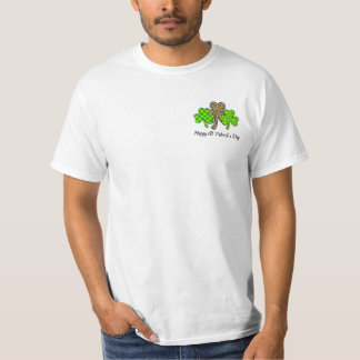 St Saint Patrick s Day Shamrocks  T-Shirt