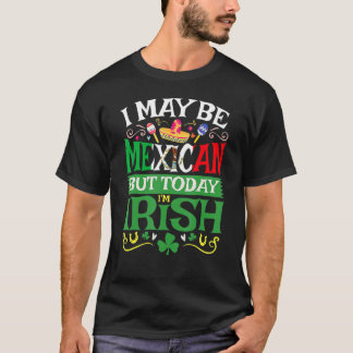 St. Saint Patrick's Day Mexican Latino Beer Shamro T-Shirt