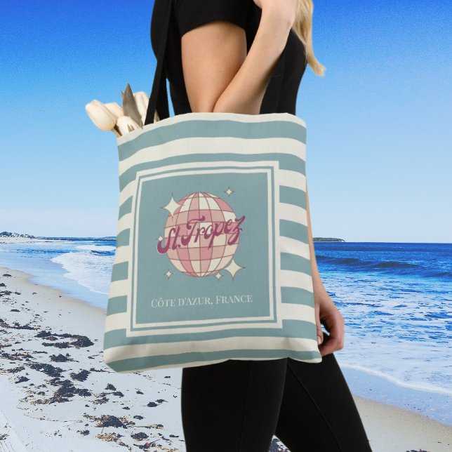 St Saint Tropez beach shopping bag holidays  (Creator Uploaded)