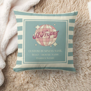 St Saint Tropez home boat decor pastel  Cushion