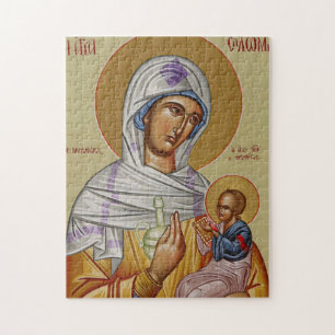 St. Salome the Myrrh-Bearer Orthodox Icon  Jigsaw Puzzle