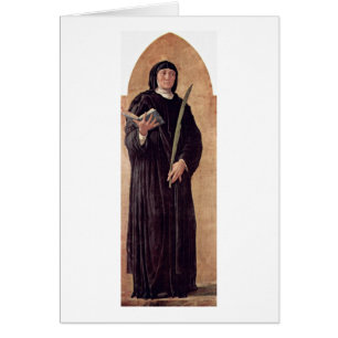 St. Scholastica By Andrea Mantegna