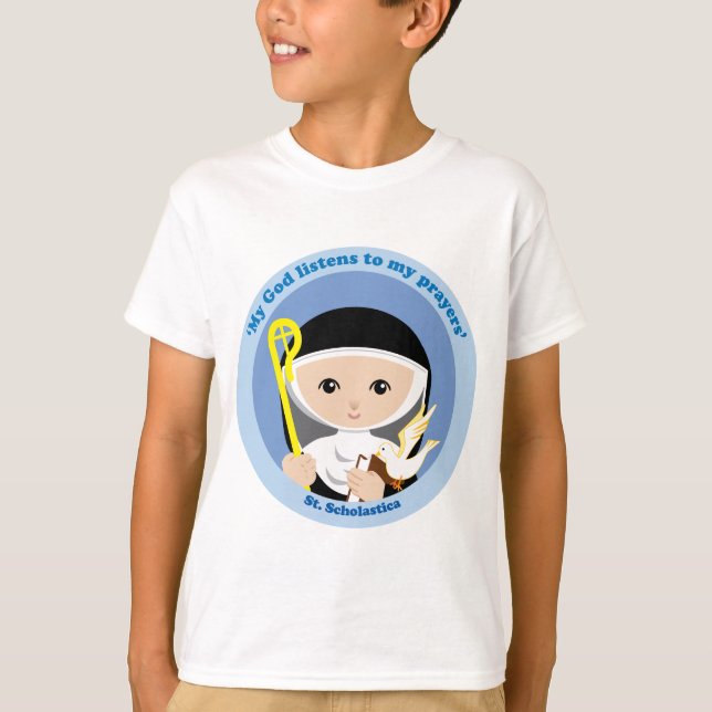 St. Scholastica T-Shirt (Front)