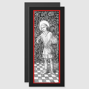 St. Sebastian (BG 01b) Magnetic Greeting Card