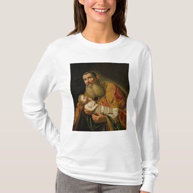 St. Simeon Presenting the Infant Christ T-Shirt (Front)