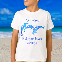St. Simons Island GA Playful Dolphins