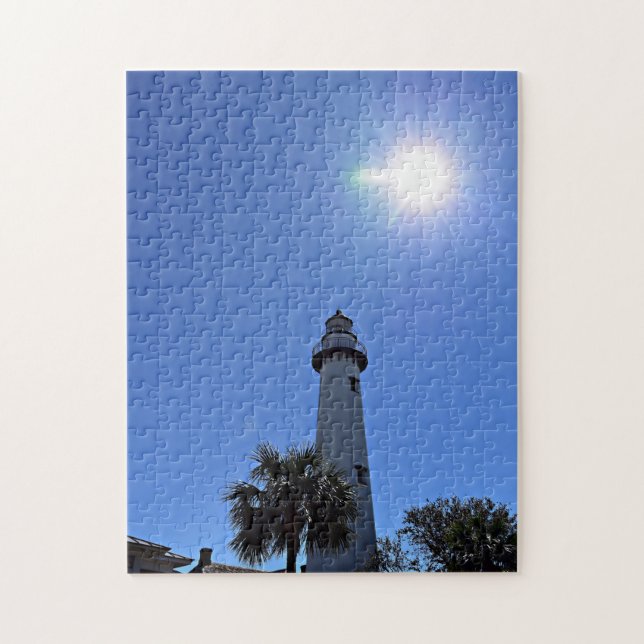St. Simons Island Lighthouse Jigsaw Puzzle (Vertical)