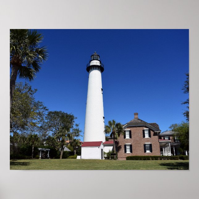 St Simons Island Photo on a  Poster (Front)