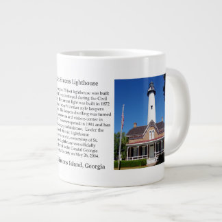 St. Simons Lighthouse history speciality mug
