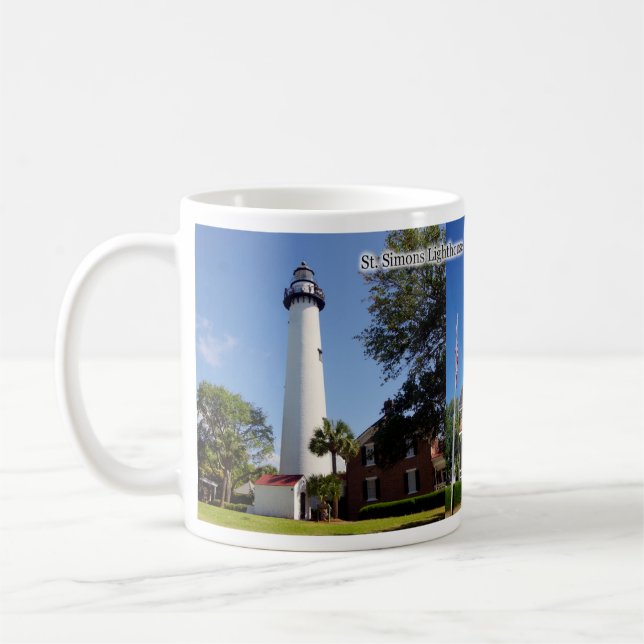 St. Simons Lighthouse mug (Left)