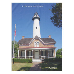 St. Simons Lighthouse tablecloth