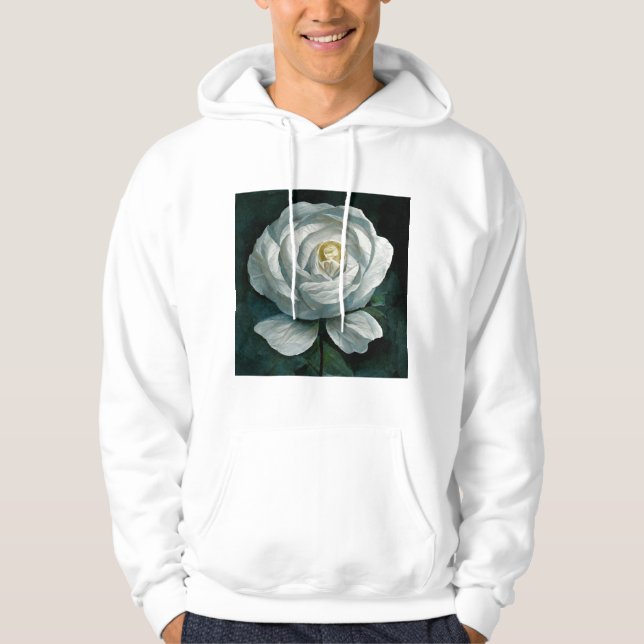 St. Sophie Scholl II: White Rose Society Hoodie (Front)