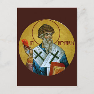 St. Spyridon Prayer Card