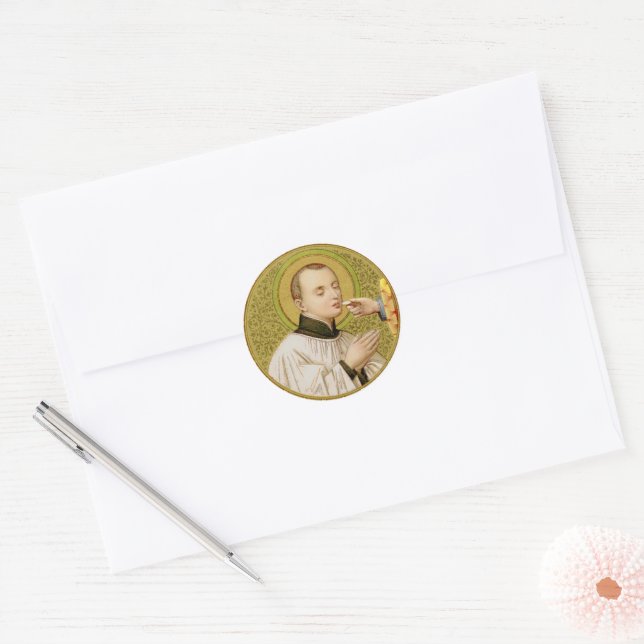 St. Stanislaus Kostka (SNV 25) Classic Round Sticker (Envelope)