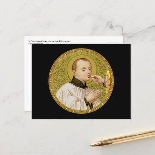 St. Stanislaus (SNV 25) (Round Image) Horizontal Postcard