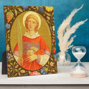 St. Stephen (PM 08) 8"x10" Plaque 2 With Easel