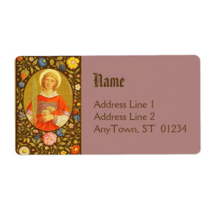 St. Stephen ProtoMartyr (PM 08) FB Ship Label 2c