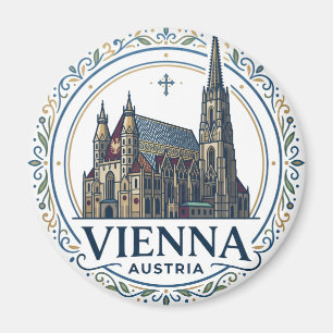 St. Stephen's Cathedral Austria Magnet