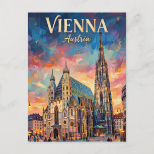 St. Stephen's Cathedral Austria Postcard