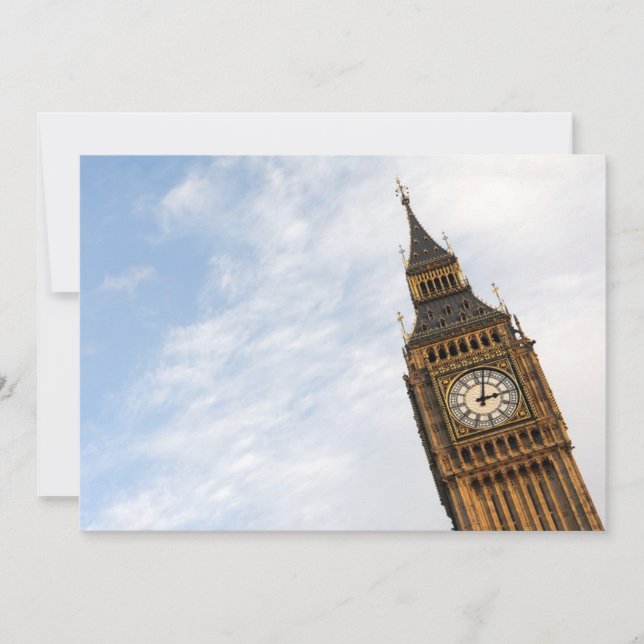 St Stephens Tower (Big Ben) with copy space (Front)