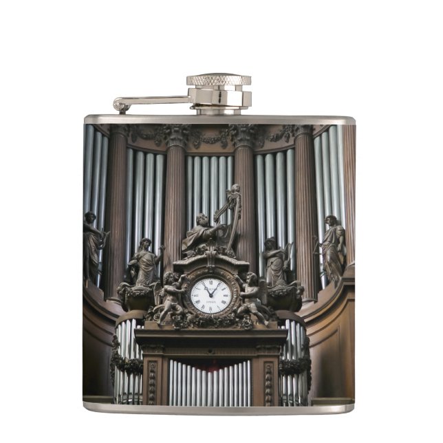 St Sulpice organ flask (Front)
