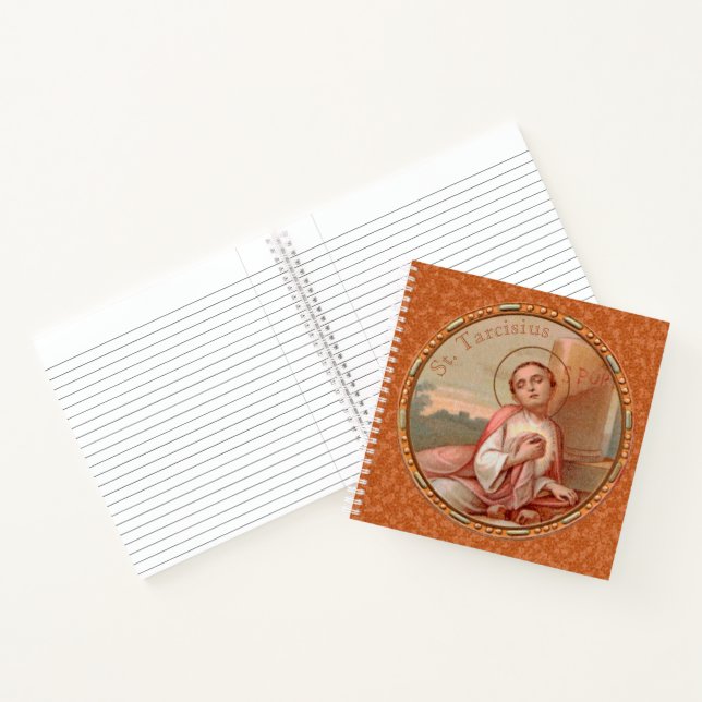 St. Tarcisius of Rome Roundel (BF 004) Notebook (Inside)