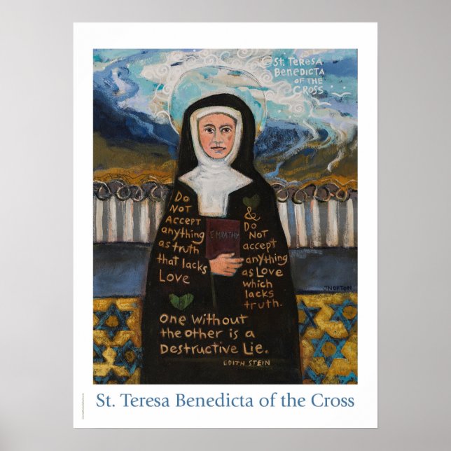 St. Teresa Benedicta of the Cross Poster (Front)