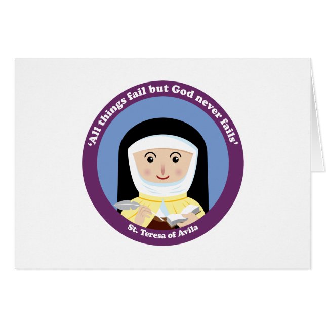 St. Teresa of Avila (Front Horizontal)