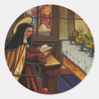 St. Teresa of Avila (2) Classic Round Sticker