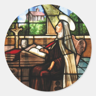 St. Teresa of Avila (3) Classic Round Sticker