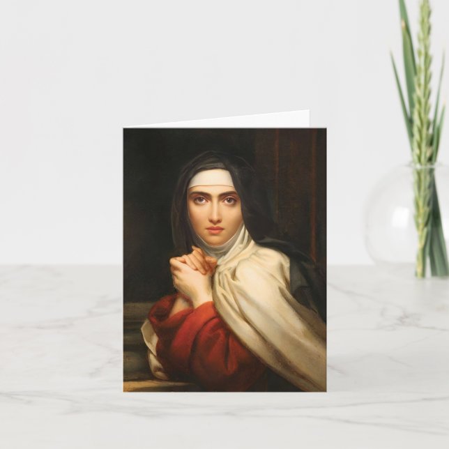 St. Teresa of Avila Card  (Front)