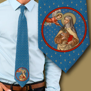 St. Teresa of Avila (Detail Roundel; SAU 28) Tie