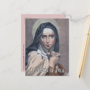St. Teresa of Avila (M 008) Postcard