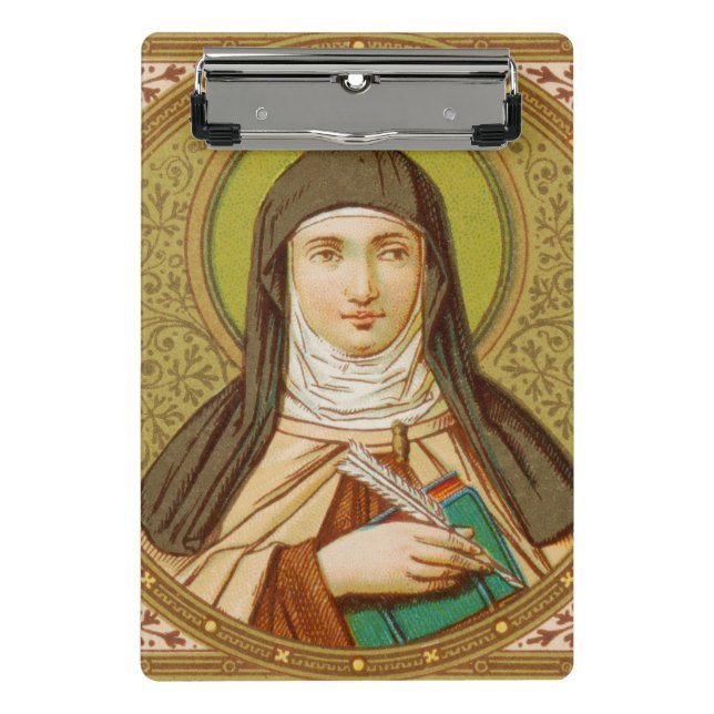 St. Teresa of Avila (SNV 27) Mini Clipboard #3a (Front)